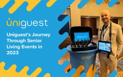 Viagem da Uniguest pelos eventos da vida sénior em 2023