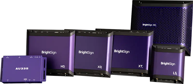 BrightSign Serie 5 Familie